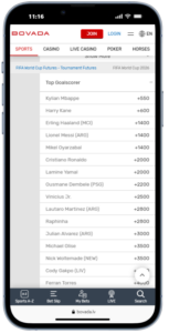 World Cup Golden Boot odds on Bovada