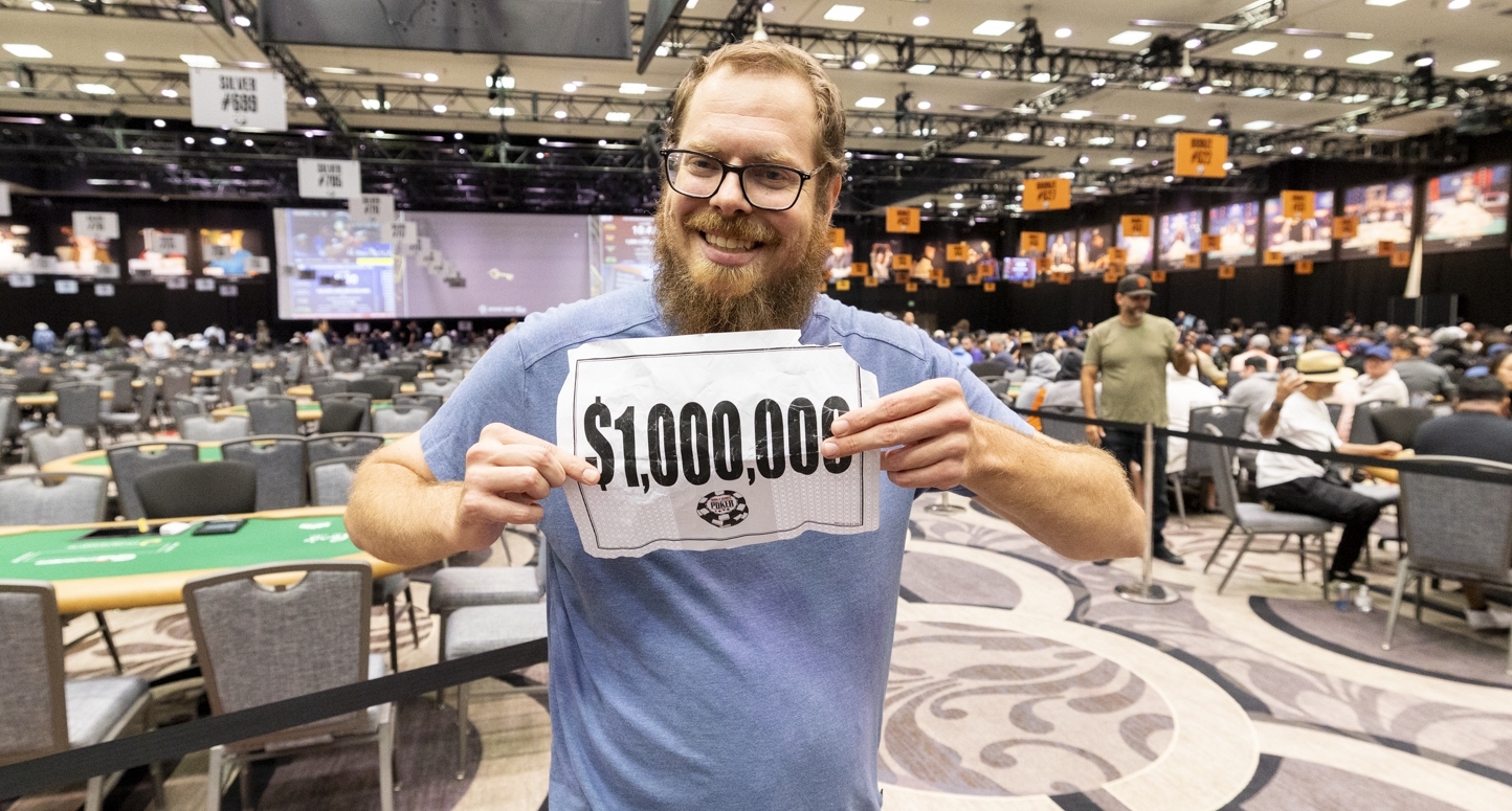 WSOP Player Has Expletive-Laden $1 Million Celebration