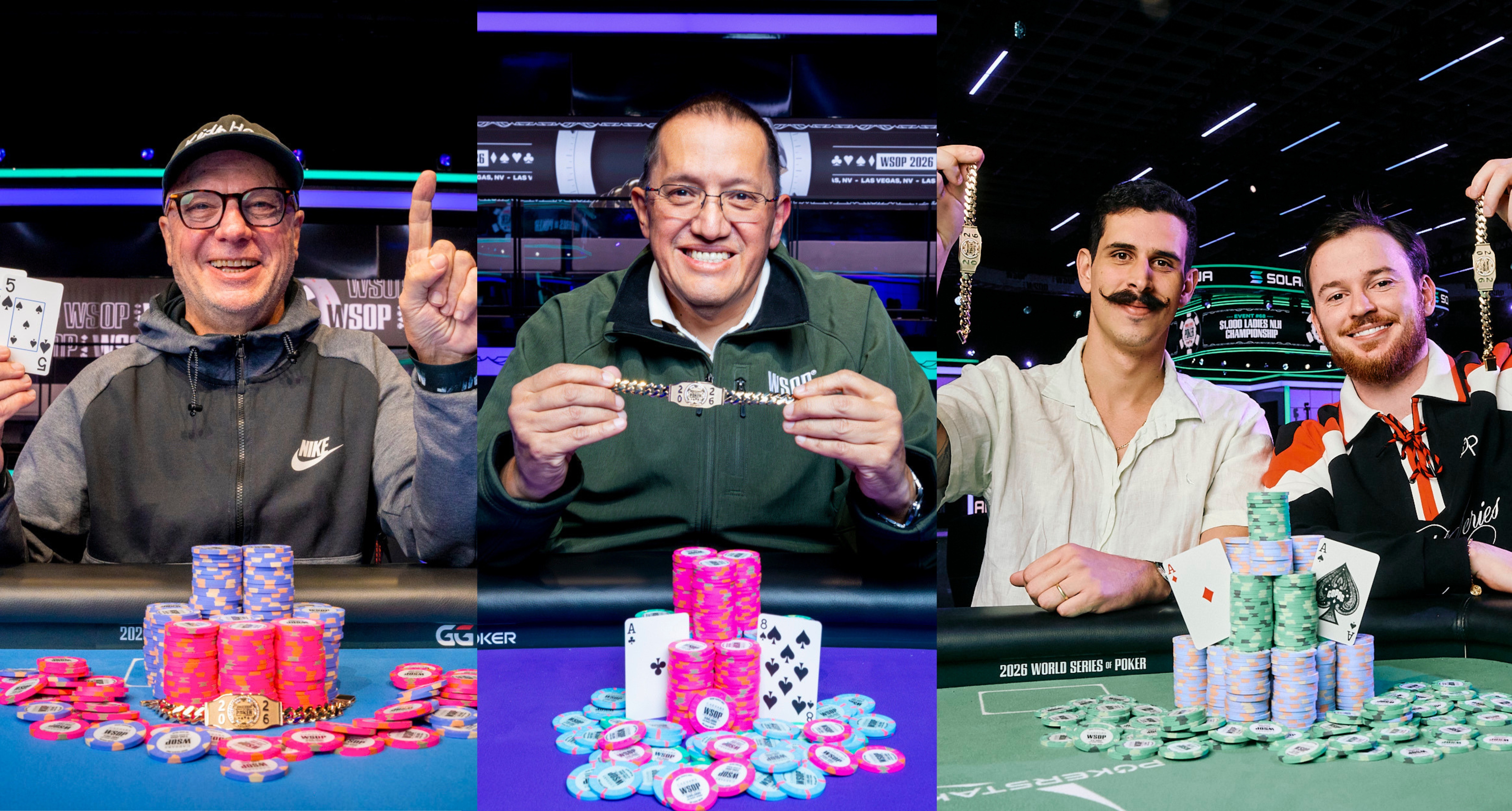 More First-Time Winners Bank Bracelets At 2026 WSOP