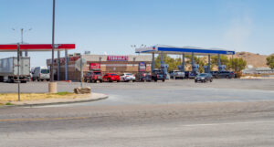 A picture of a Terrible's gas station
