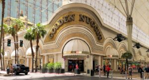 A picture of the Golden Nugget in Downtown Las Vegas