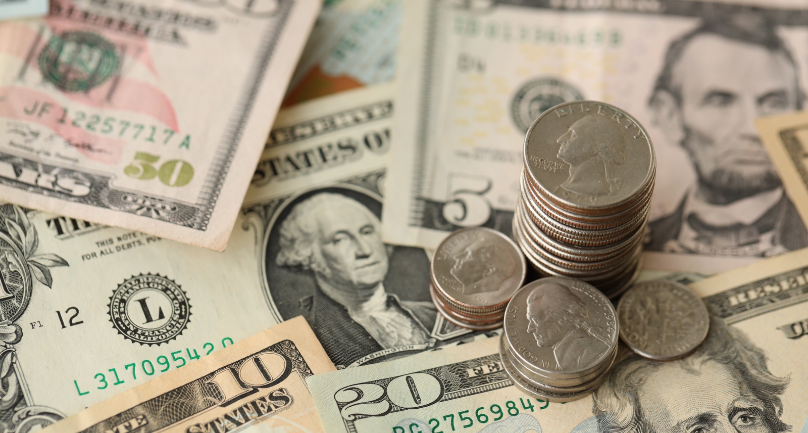 A picture of money