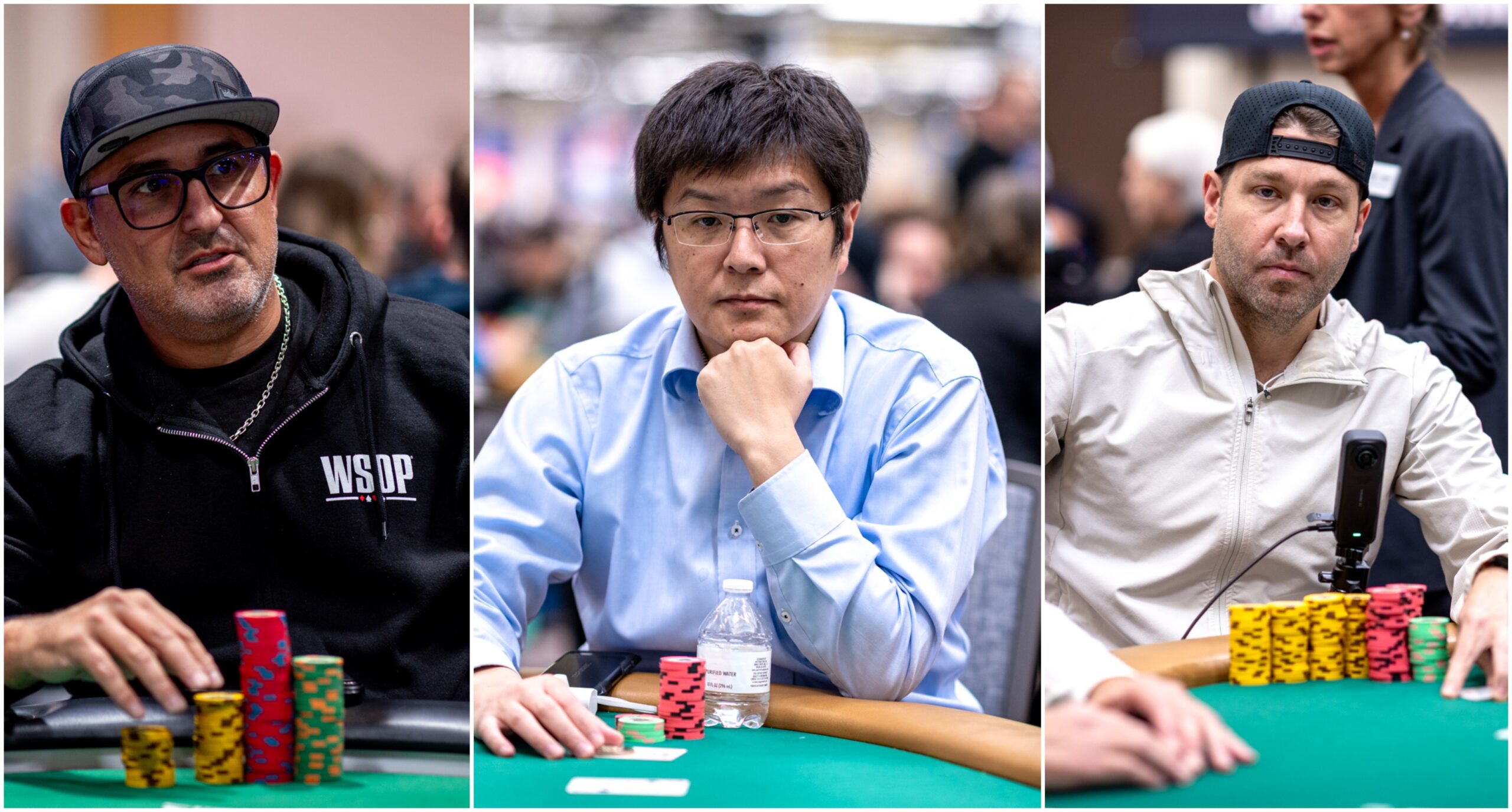 Josh Arieh, Naoya Kihara, and Jeremy Ausmus