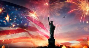 A picture of the Statue of Liberty