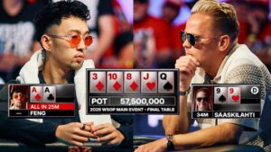 WATCH: Pocket Aces Cracked At Main Event Final Table